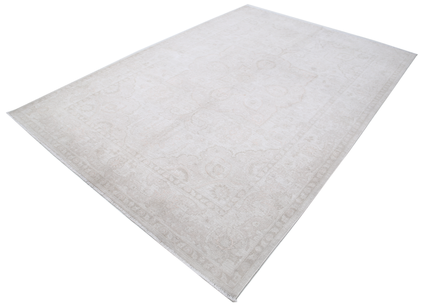 Ariana Hand Knotted Woolen Rug 6'8" X 9'9"