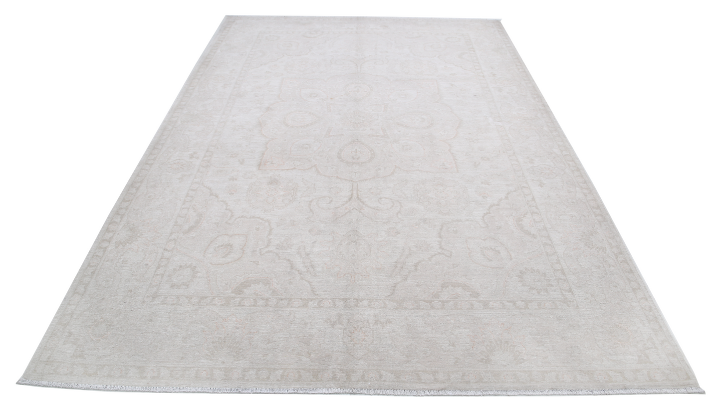 Ariana Hand Knotted Woolen Rug 6'8" X 9'9"