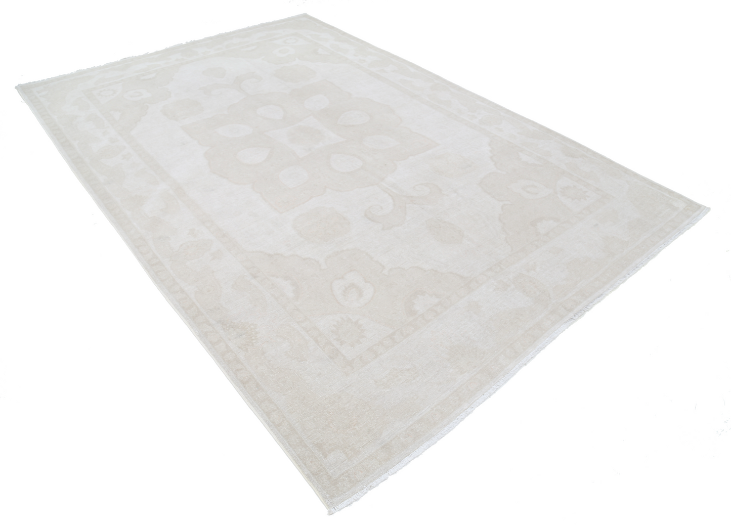 Ariana Hand Knotted Woolen Rug 6'8" X 9'9"