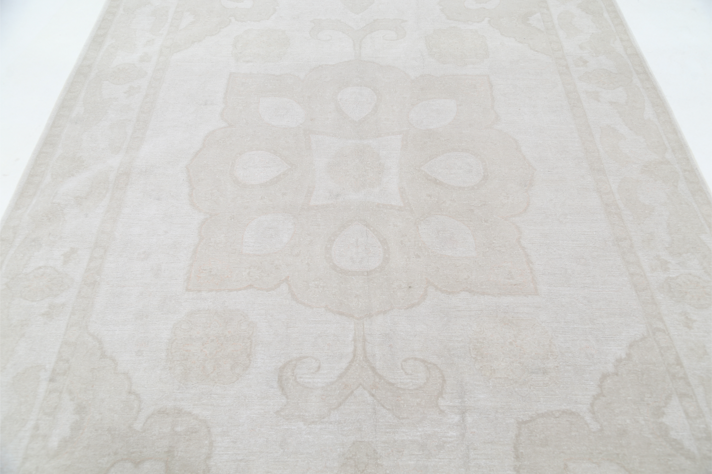 Ariana Hand Knotted Woolen Rug 6'8" X 9'9"