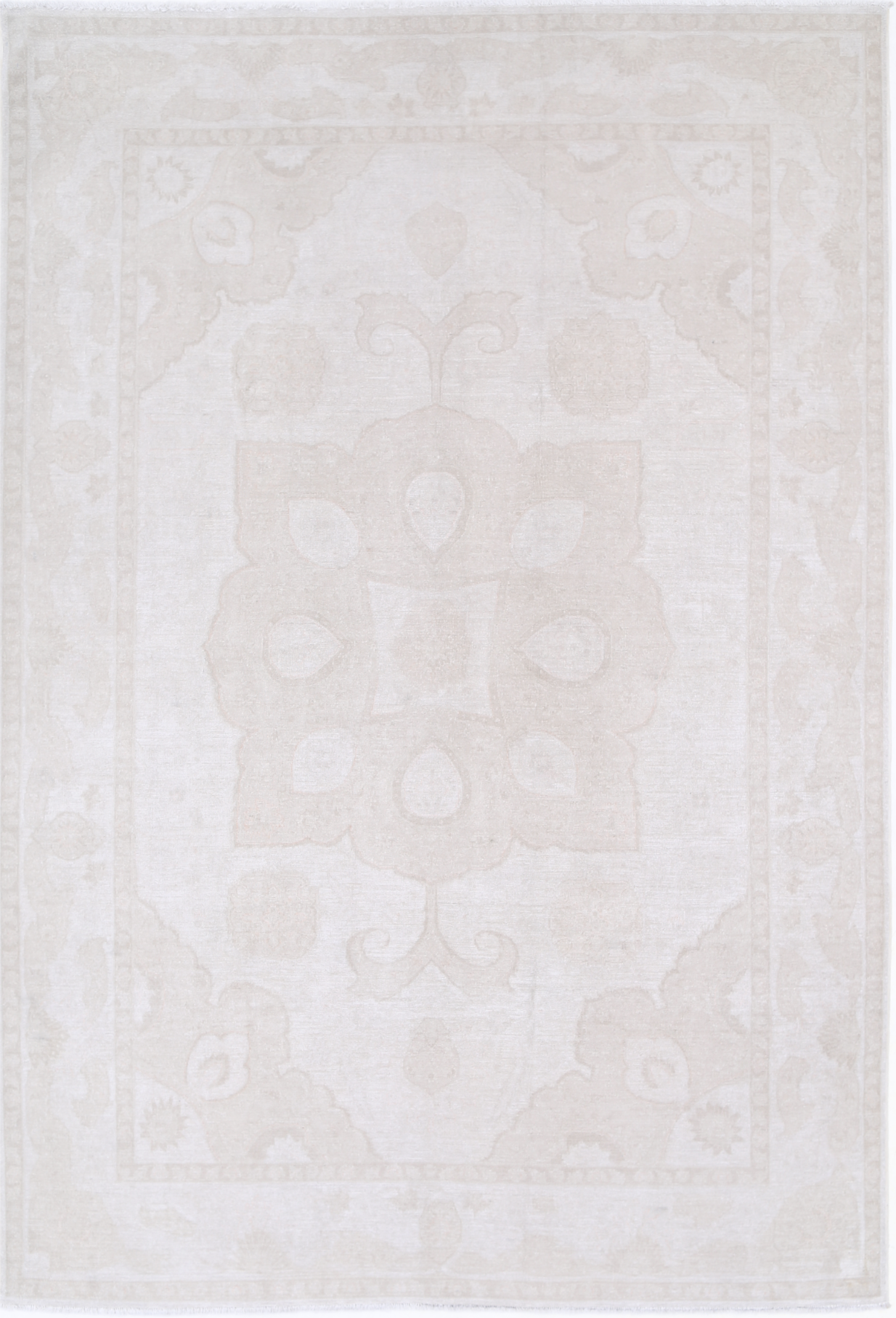 Ariana Hand Knotted Woolen Rug 6'8" X 9'9"