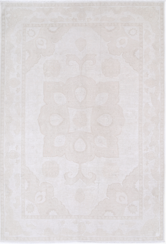 Ariana Hand Knotted Woolen Rug 6'8" X 9'9"
