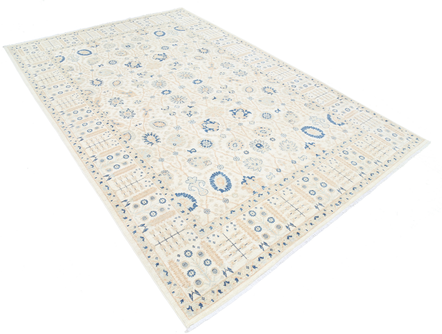 Ariana Hand Knotted Woolen Rug 6'5" X 9'10"