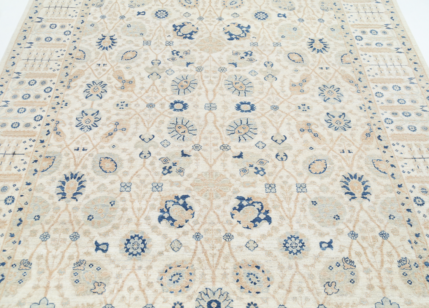 Ariana Hand Knotted Woolen Rug 6'5" X 9'10"