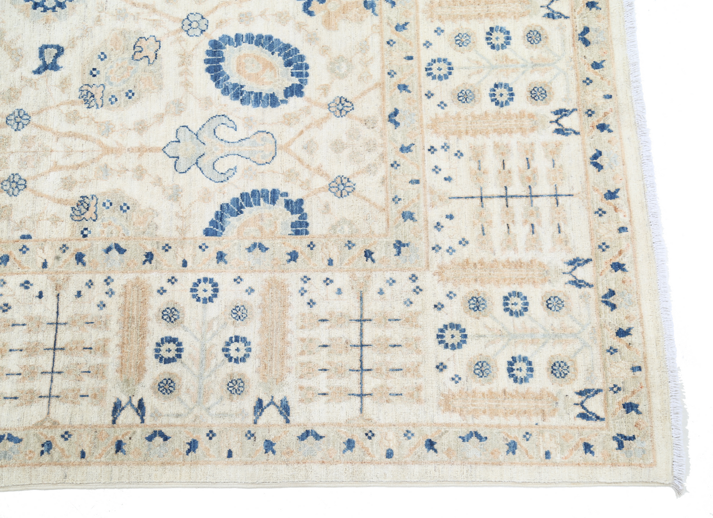 Ariana Hand Knotted Woolen Rug 6'5" X 9'10"