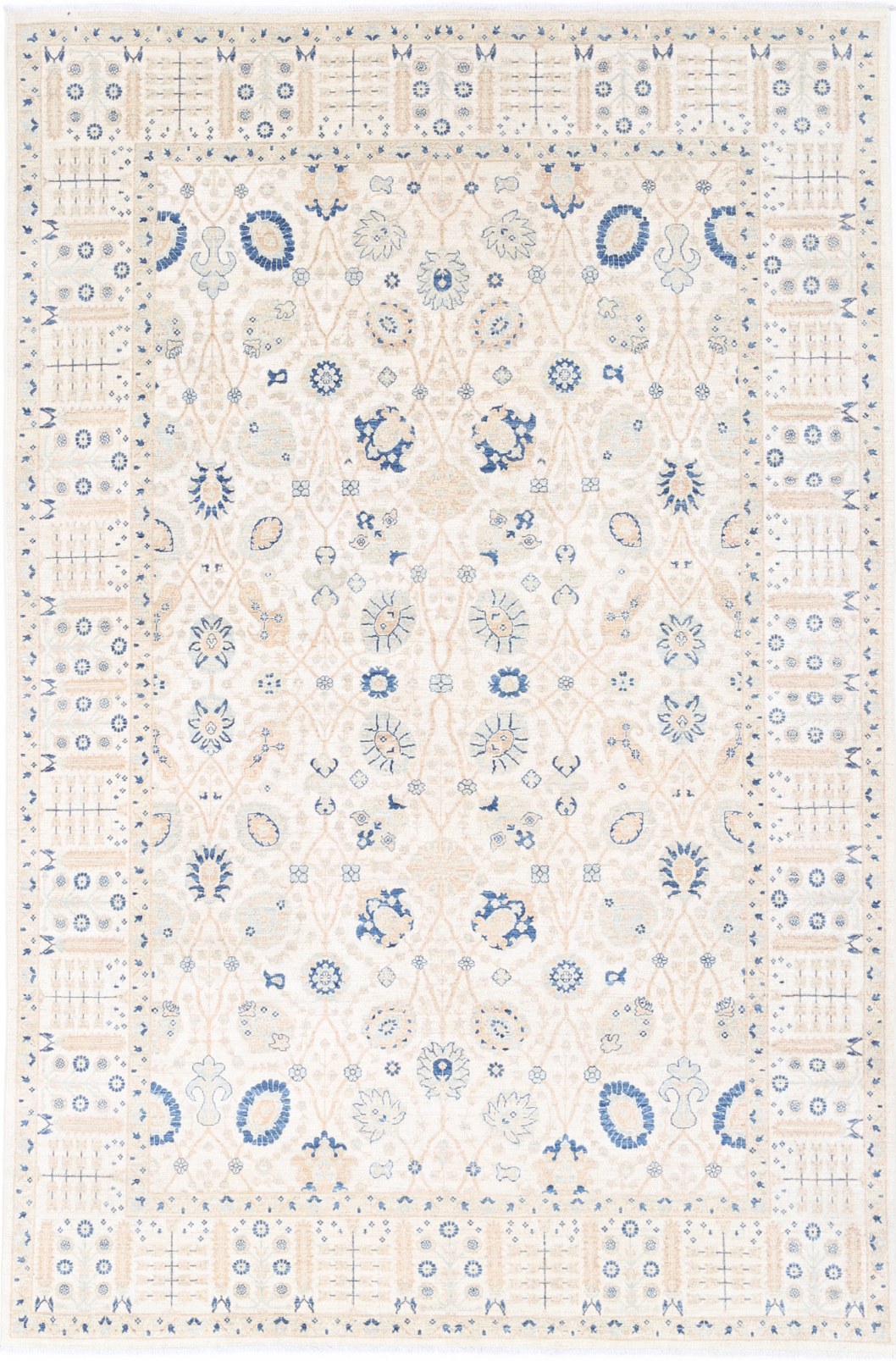 Ariana Hand Knotted Woolen Rug 6'5" X 9'10"