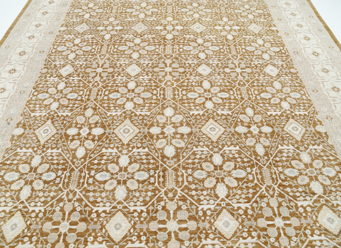 Ariana Hand Knotted Woolen Rug 8'10" X 11'10"