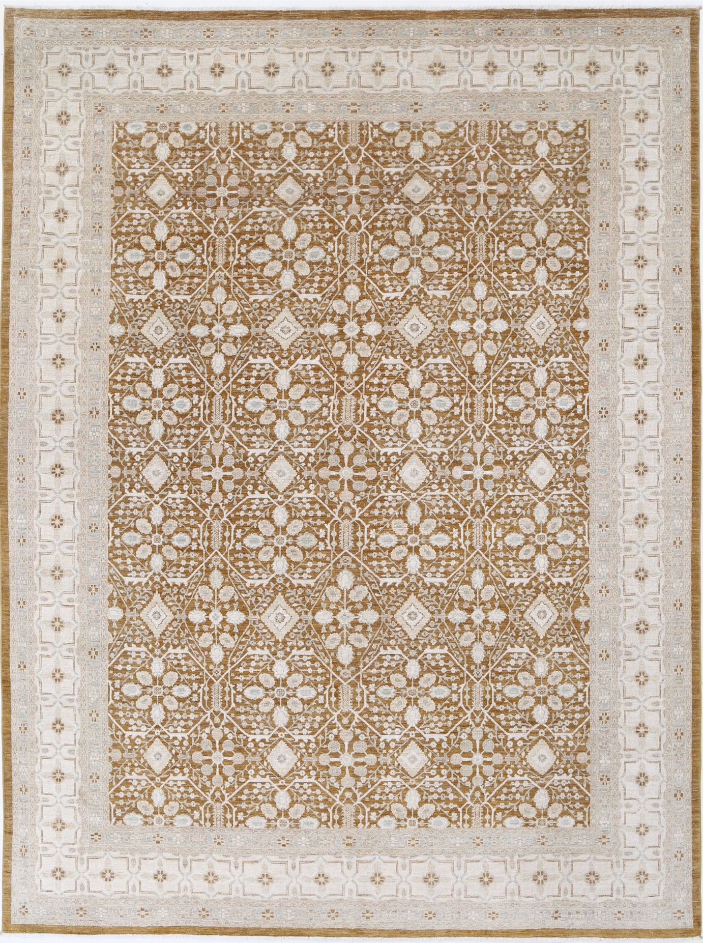 Ariana Hand Knotted Woolen Rug 8'10" X 11'10"