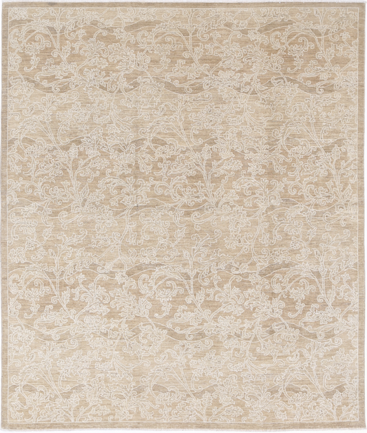 ArtemiX Hand Knotted Woolen Rug 7'11" X 9'6"