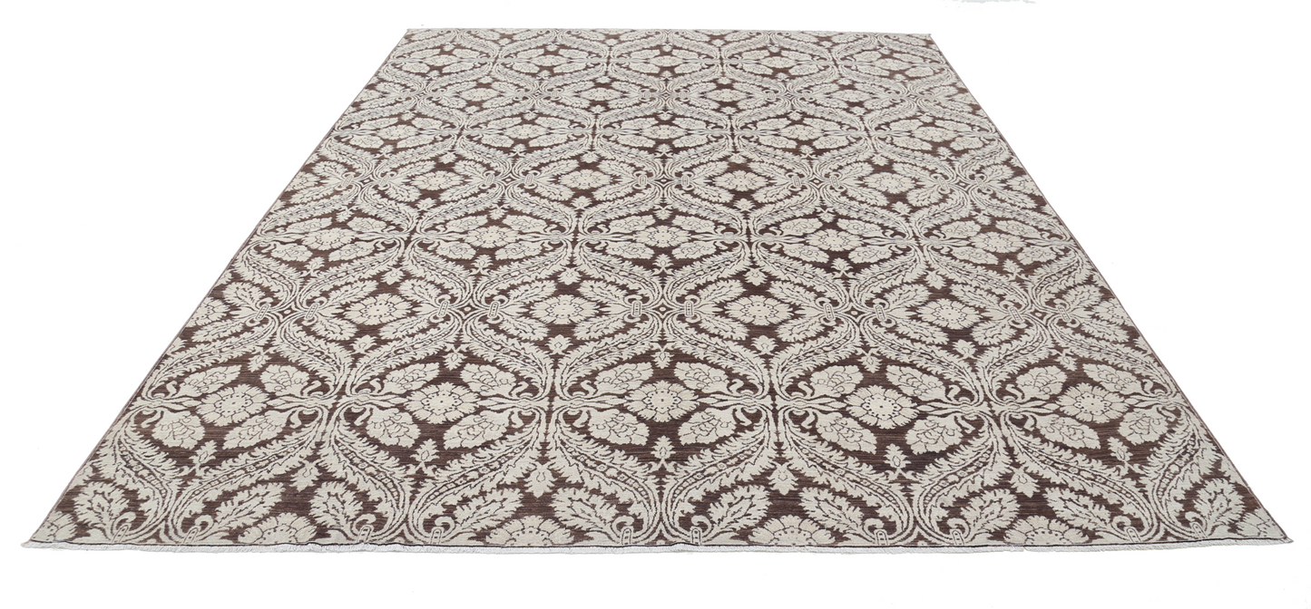 ArtemiX Hand Knotted Woolen Rug 8'6" X 11'0"