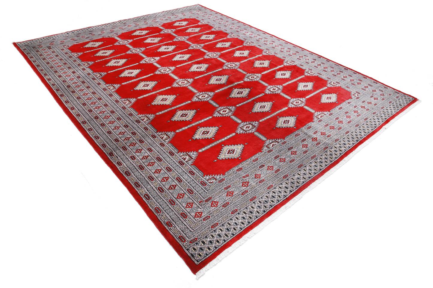 Bokhara Hand Knotted Woolen Rug 8'4" X 10'8"