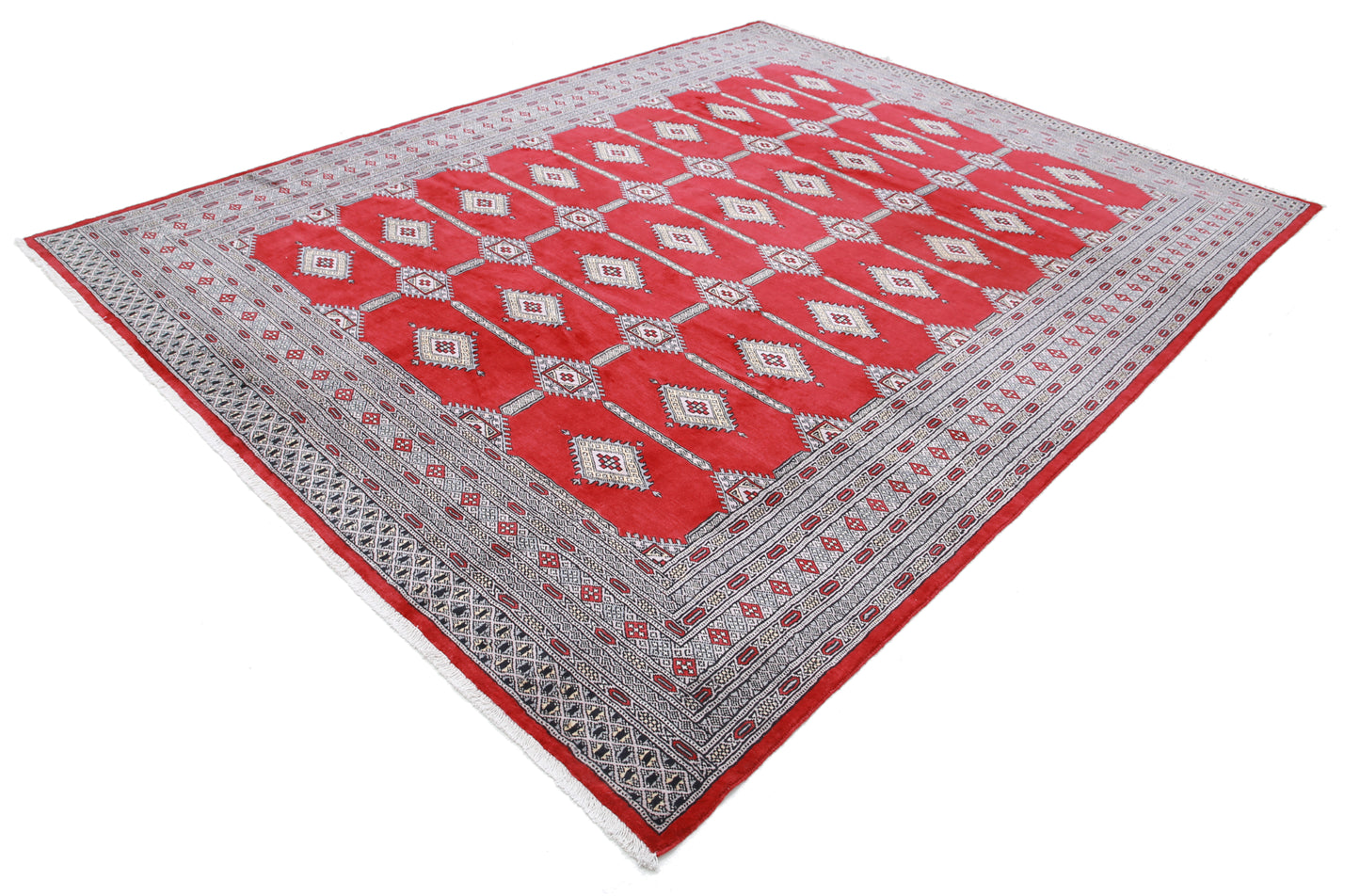 Bokhara Hand Knotted Woolen Rug 8'4" X 10'8"