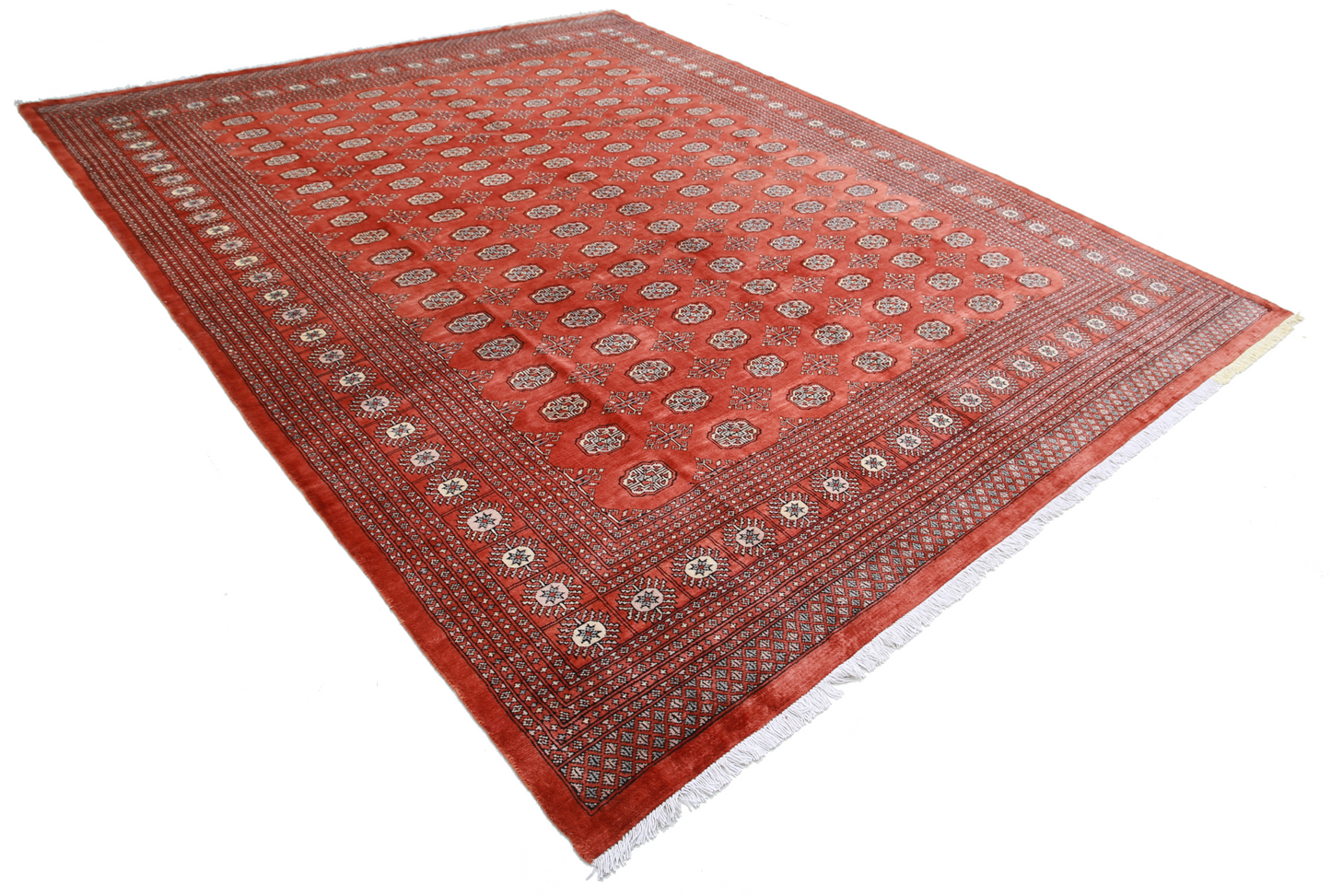 Bokhara Hand Knotted Woolen Rug 9'2" X 11'10"