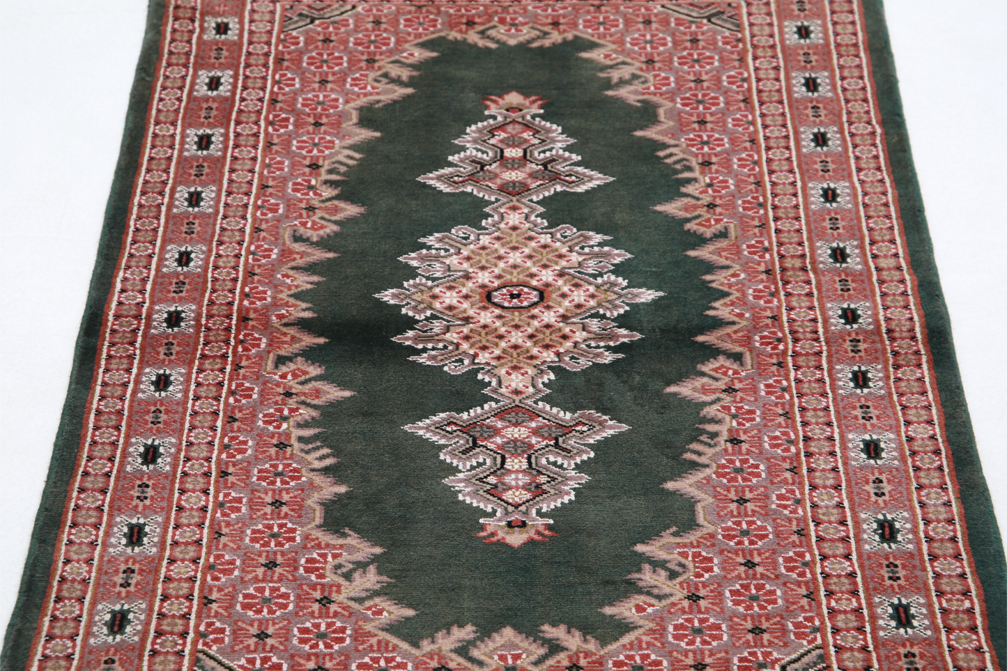 Bokhara Hand Knotted Woolen Rug 2'6" X 4'1"