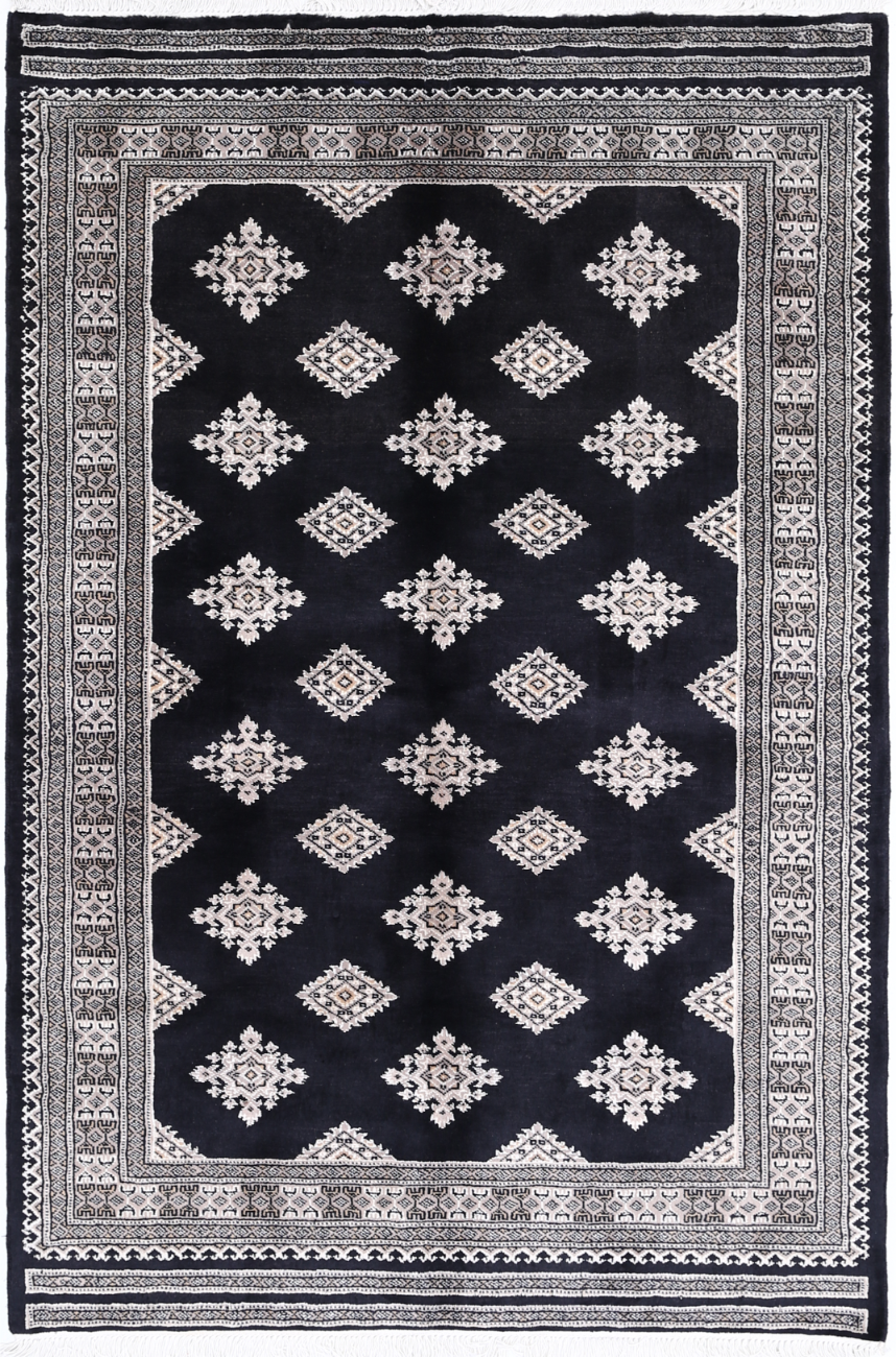 Bokhara Hand Knotted Woolen Rug 4'3" X 6'5"