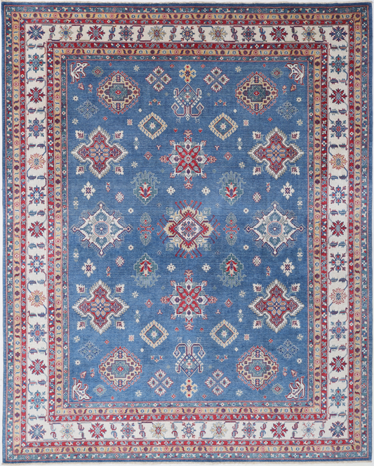 Kazak Hand Crafted Woolen Rug 9'3" X 11'8"