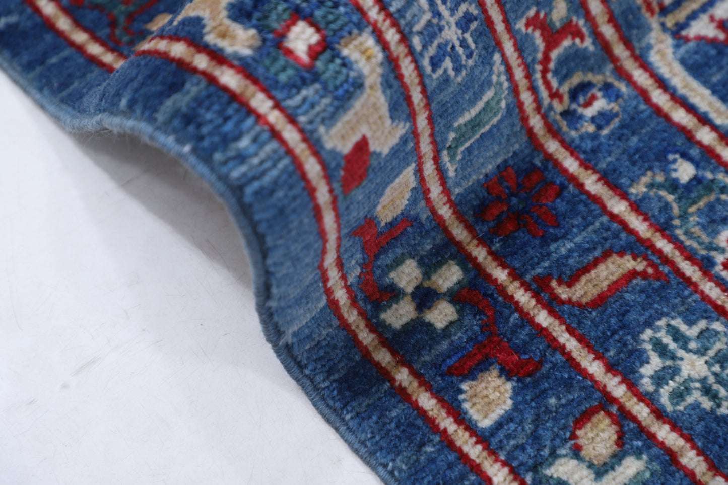 Kazak Hand Crafted Woolen Rug 9'3" X 11'9"