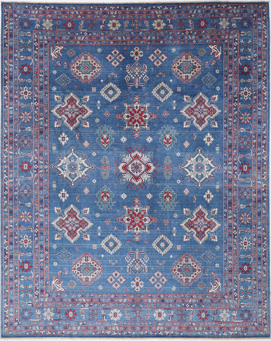 Kazak Hand Crafted Woolen Rug 9'3" X 11'9"