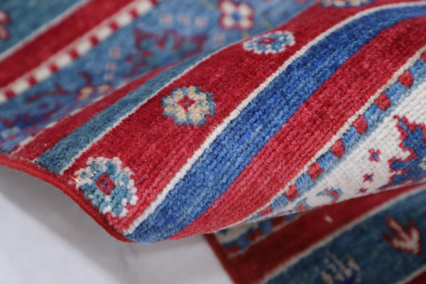 Khurjeen Hand Crafted Woolen Rug 7'0" X 9'4"