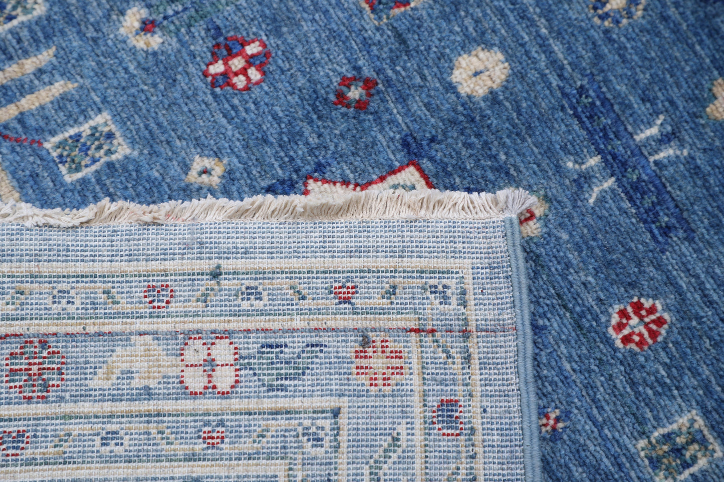 Pasha Hand Crafted Woolen Rug 8'1" X 11'7"