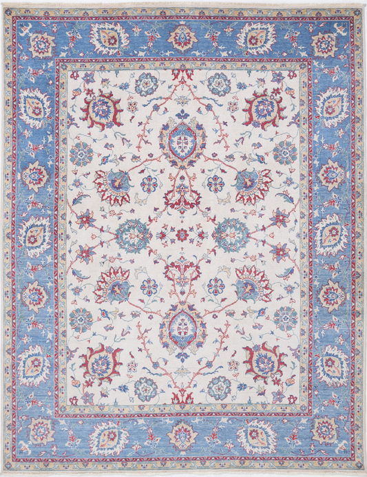 Pasha Hand Crafted Woolen Rug 7'1" X 9'5"