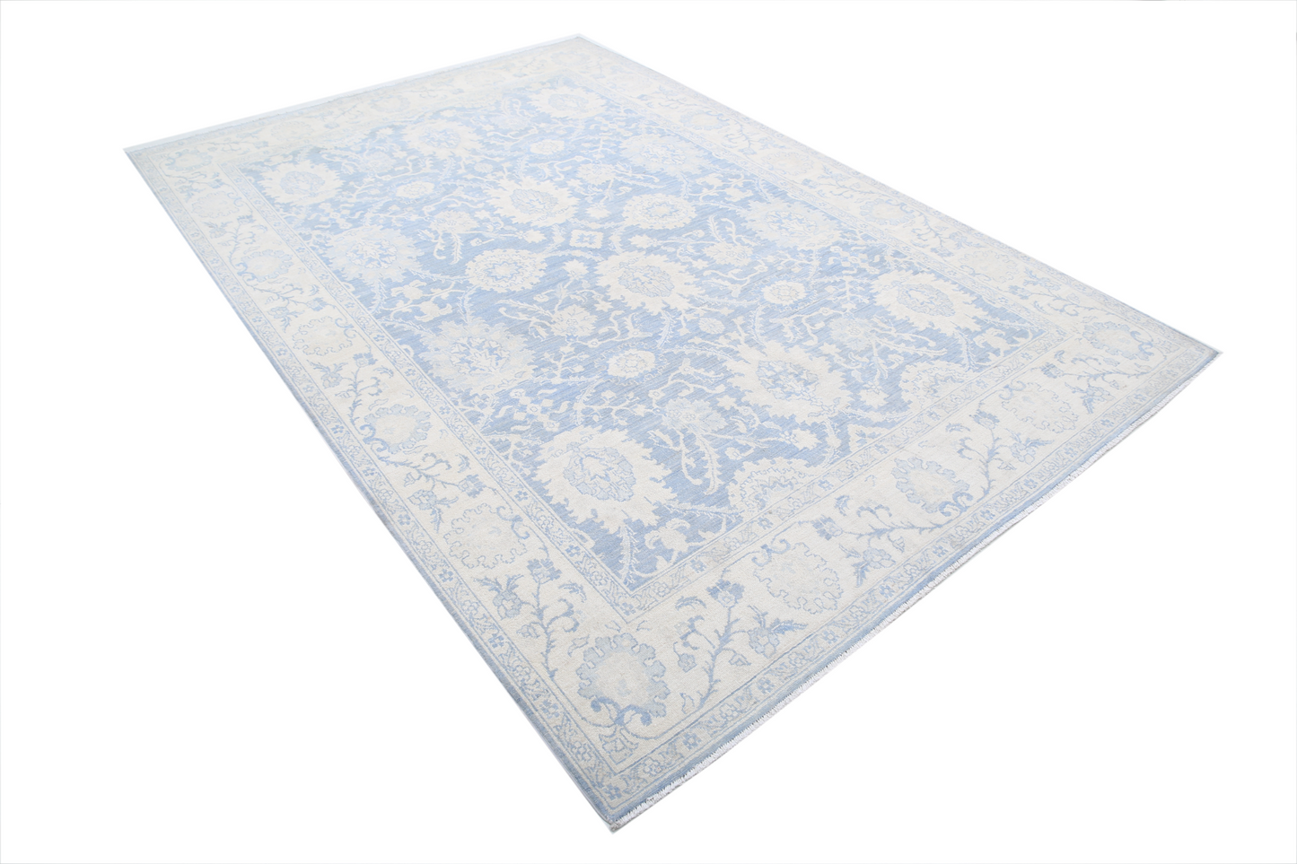 Serenity Hand Knotted Woolen Rug 6'5" X 9'6"