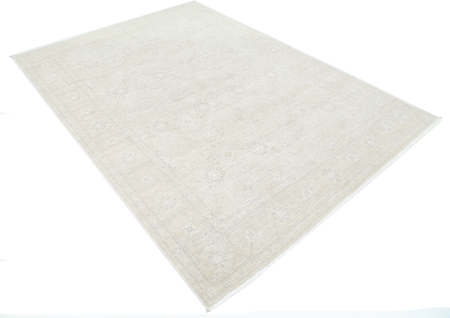 Serenity Hand Knotted Woolen Rug 6'1" X 8'6"