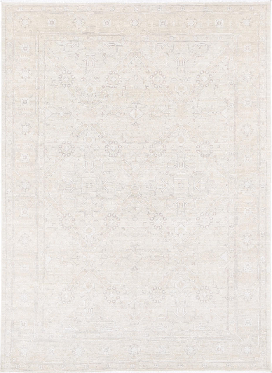 Serenity Hand Knotted Woolen Rug 6'1" X 8'6"