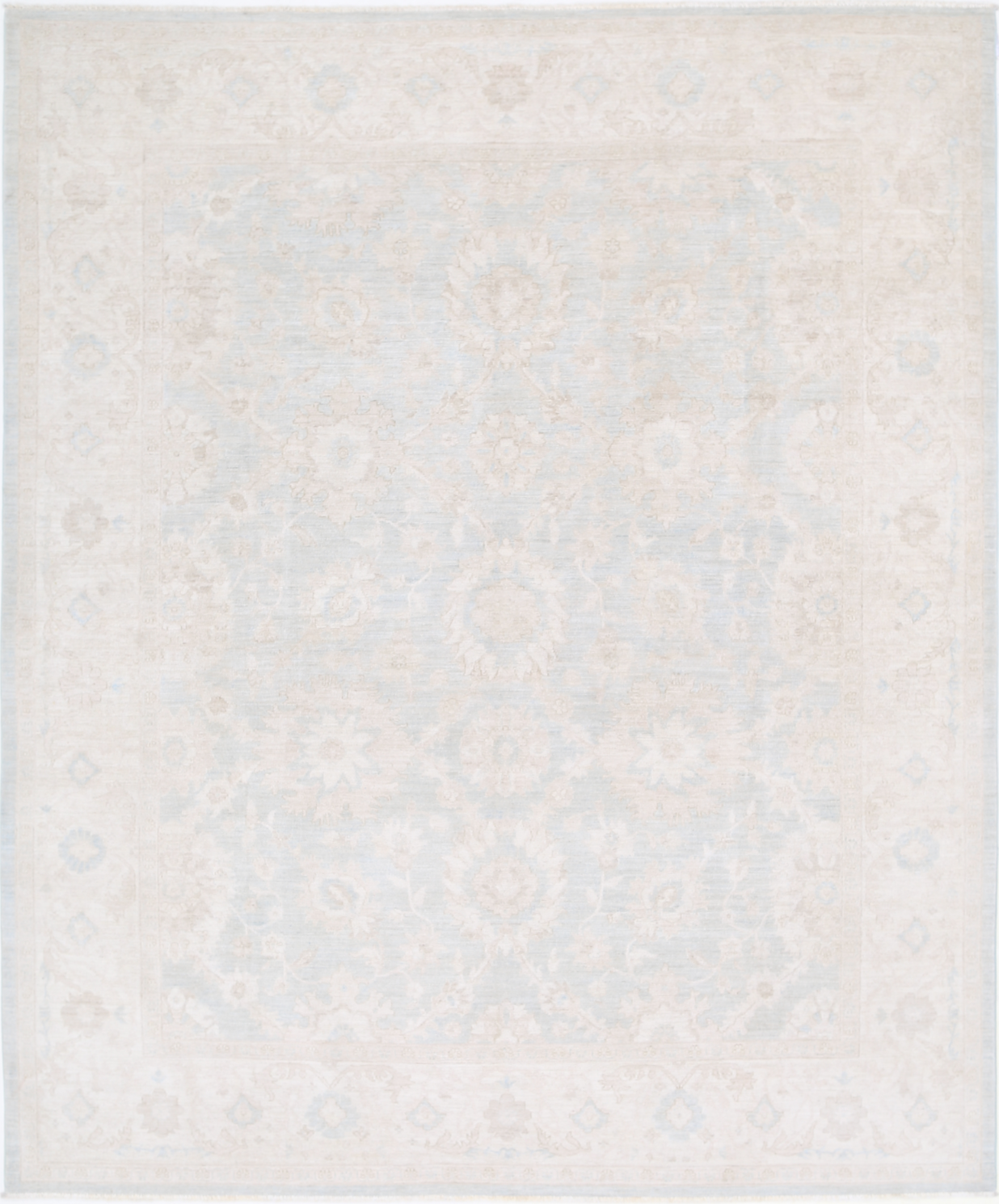 Serenity Hand Knotted Woolen Rug 7'10" X 9'8"