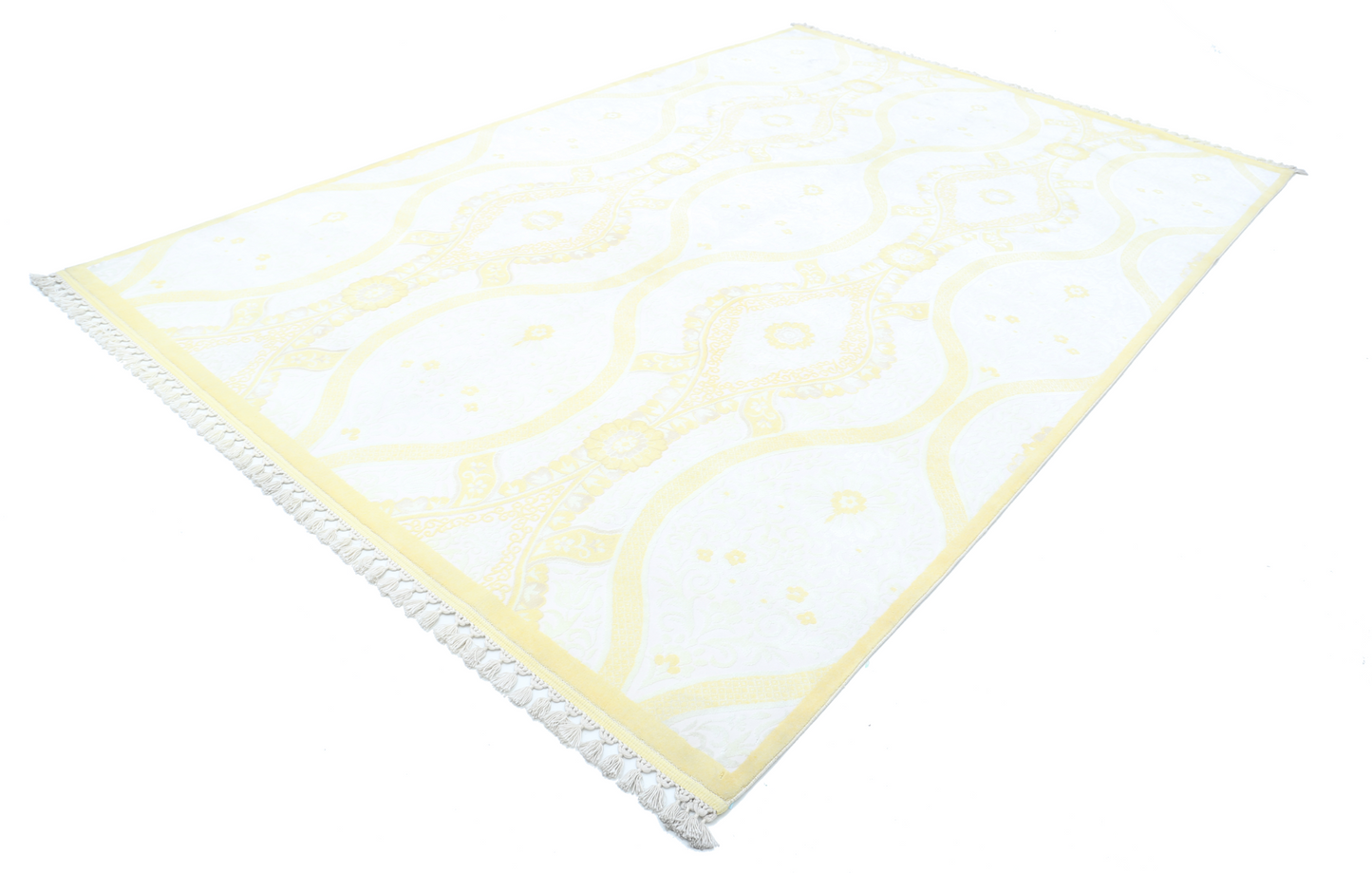 Vista Hand Crafted Woolen & Bamboo Silk Rug 7'10" X 11'7"