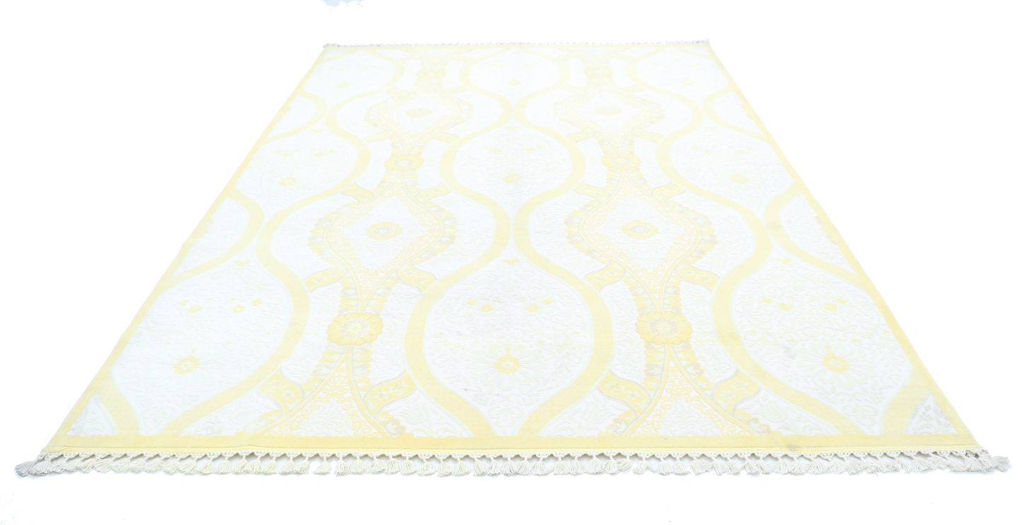 Vista Hand Crafted Woolen & Bamboo Silk Rug 7'10" X 11'7"