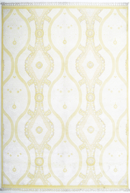 Vista Hand Crafted Woolen & Bamboo Silk Rug 7'10" X 11'7"
