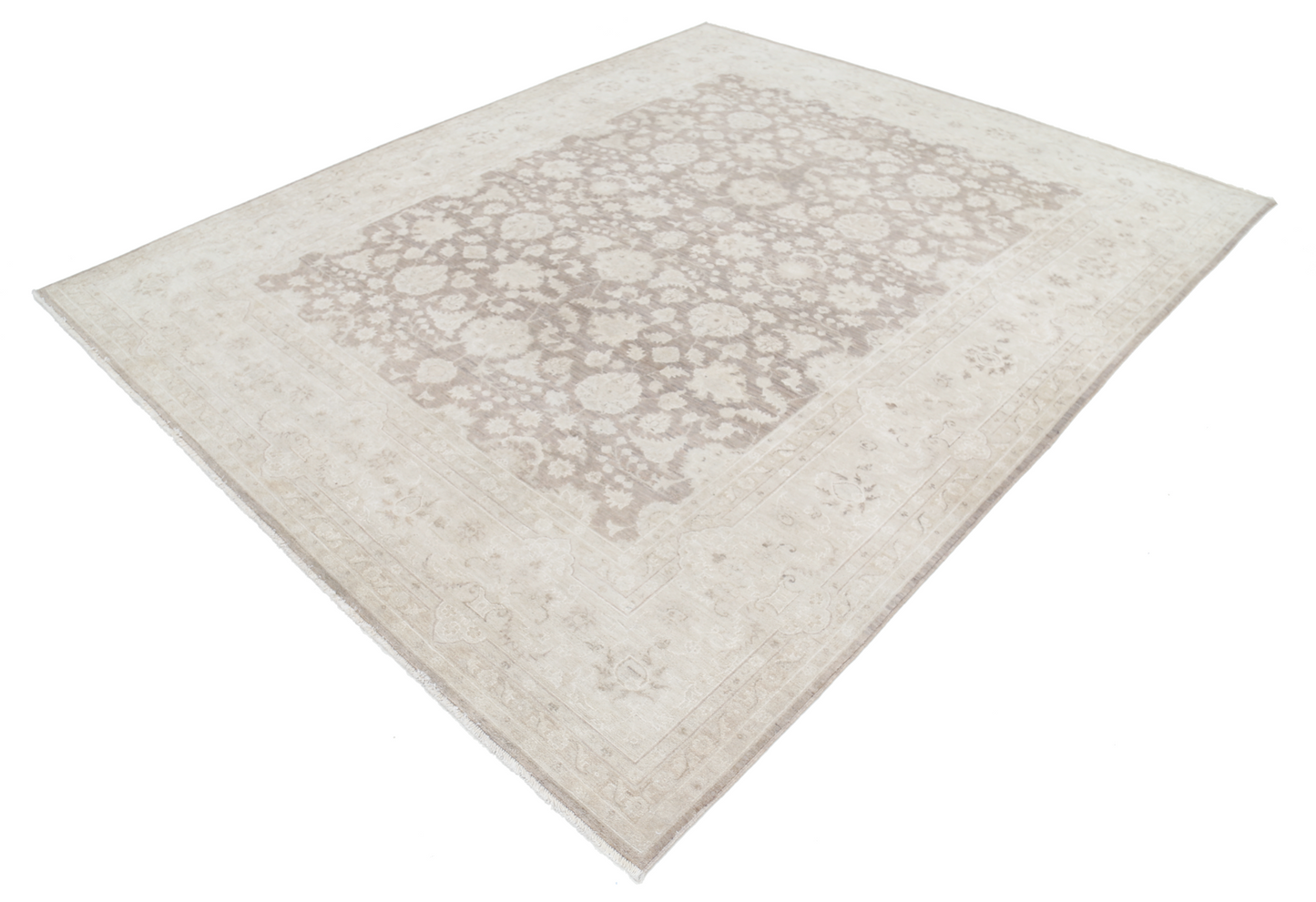 Ziegler Hand Knotted Woolen Rug 7'9" X 9'6"