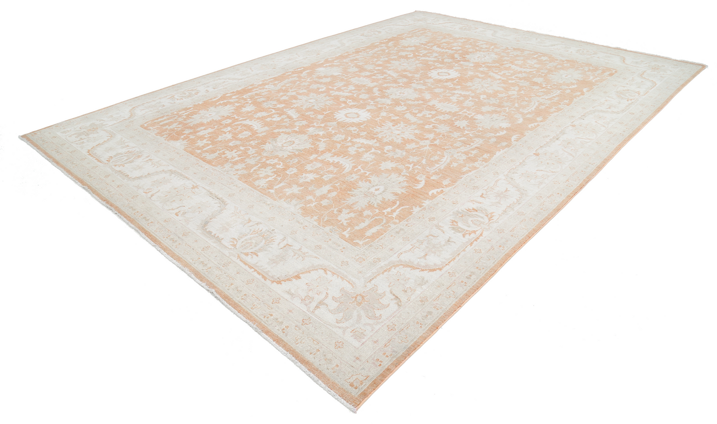 Ziegler Hand Knotted Woolen Rug 10'8" X 15'0"