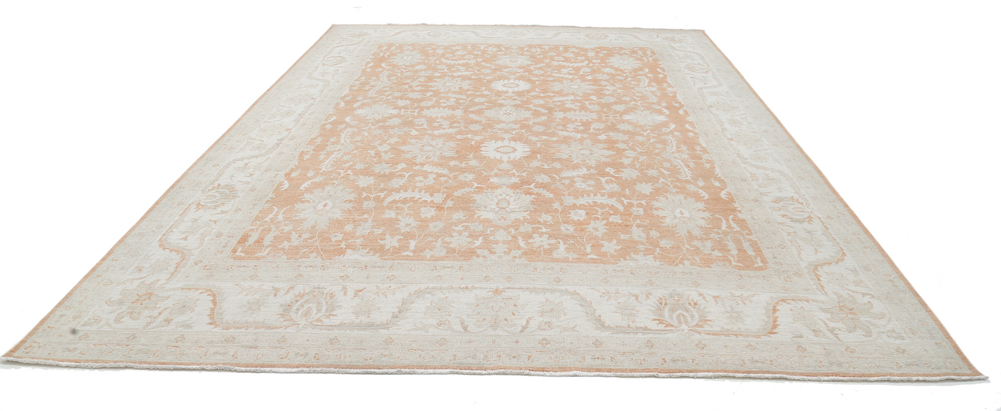 Ziegler Hand Knotted Woolen Rug 10'8" X 15'0"