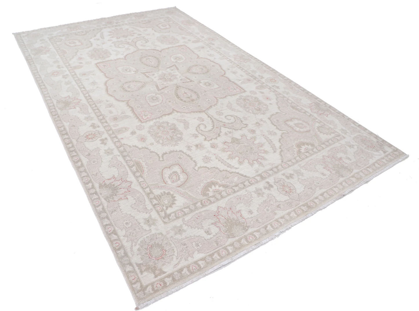 Ariana Hand Knotted Wool Rug 6' 3" X 10' 5"