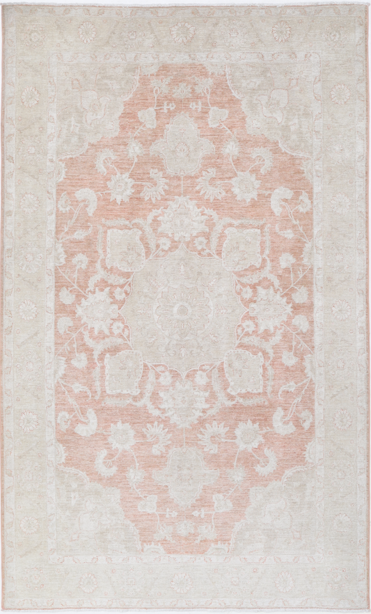 Ariana Hand Knotted Wool Rug 5' 9" X 9' 6"