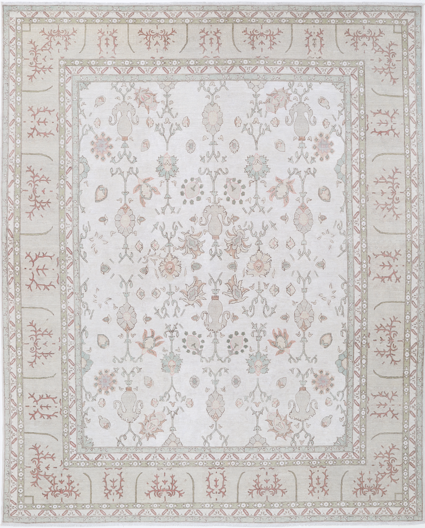 Ariana Hand Knotted Wool Rug 8' 7" X 10' 10"