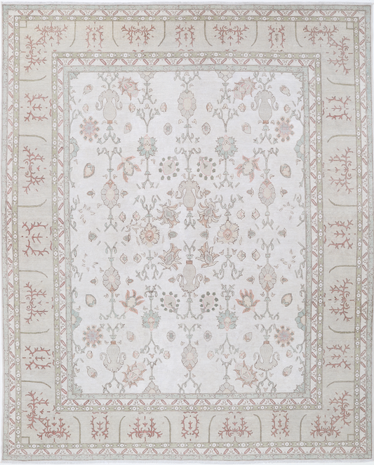 Ariana Hand Knotted Wool Rug 8' 7" X 10' 10"