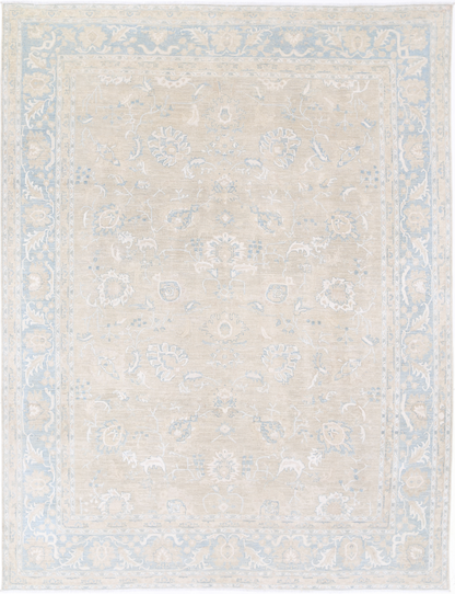 Ariana Hand Knotted Wool Rug 8' 9" X 11' 9" 8' 9" X 11' 9" (267 X 358) / Brown / Wool