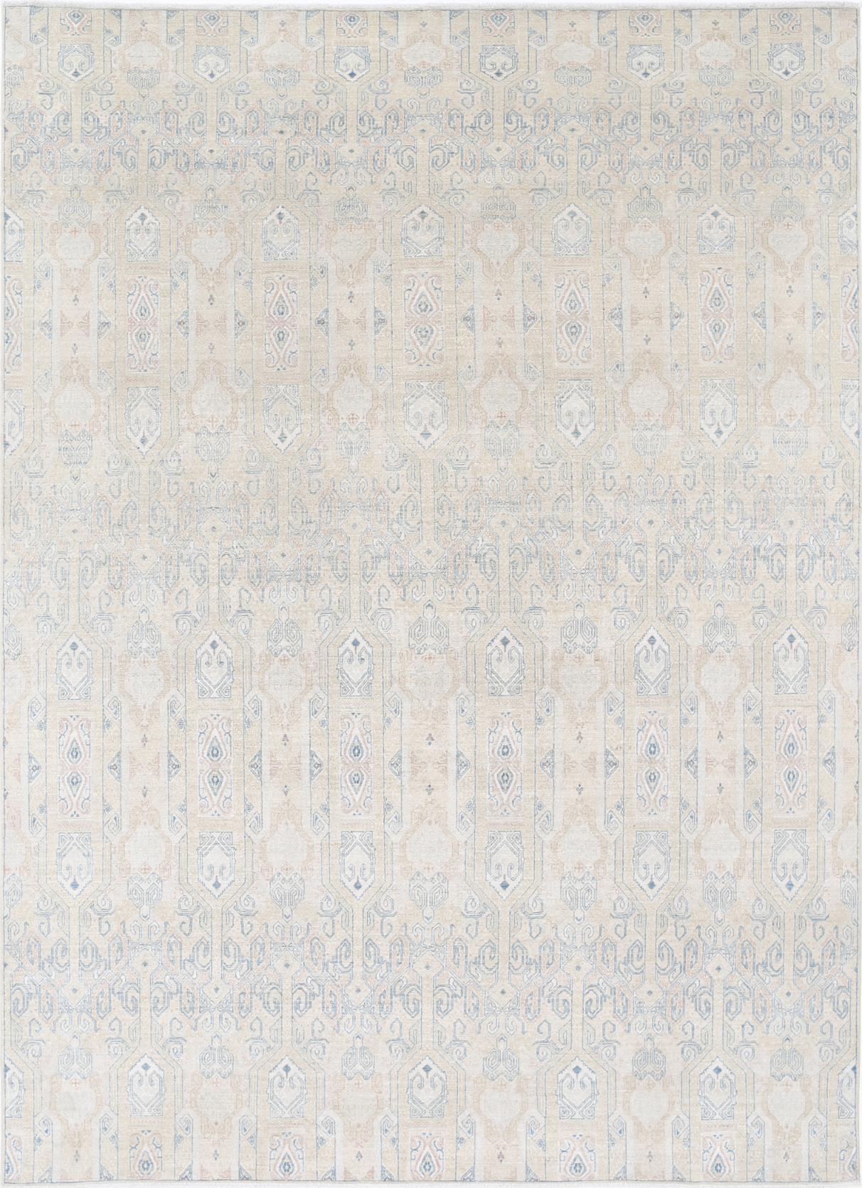 Ariana Hand Knotted Wool Rug 8' 8" X 12' 2" 8' 8" X 12' 2" (264 X 371) / Brown / Wool