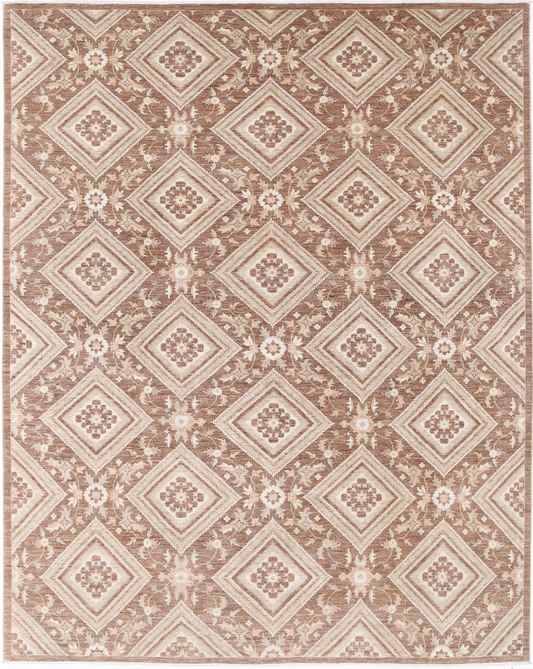 Artemix Hand Knotted Wool Rug 9' 0" X 11' 6"