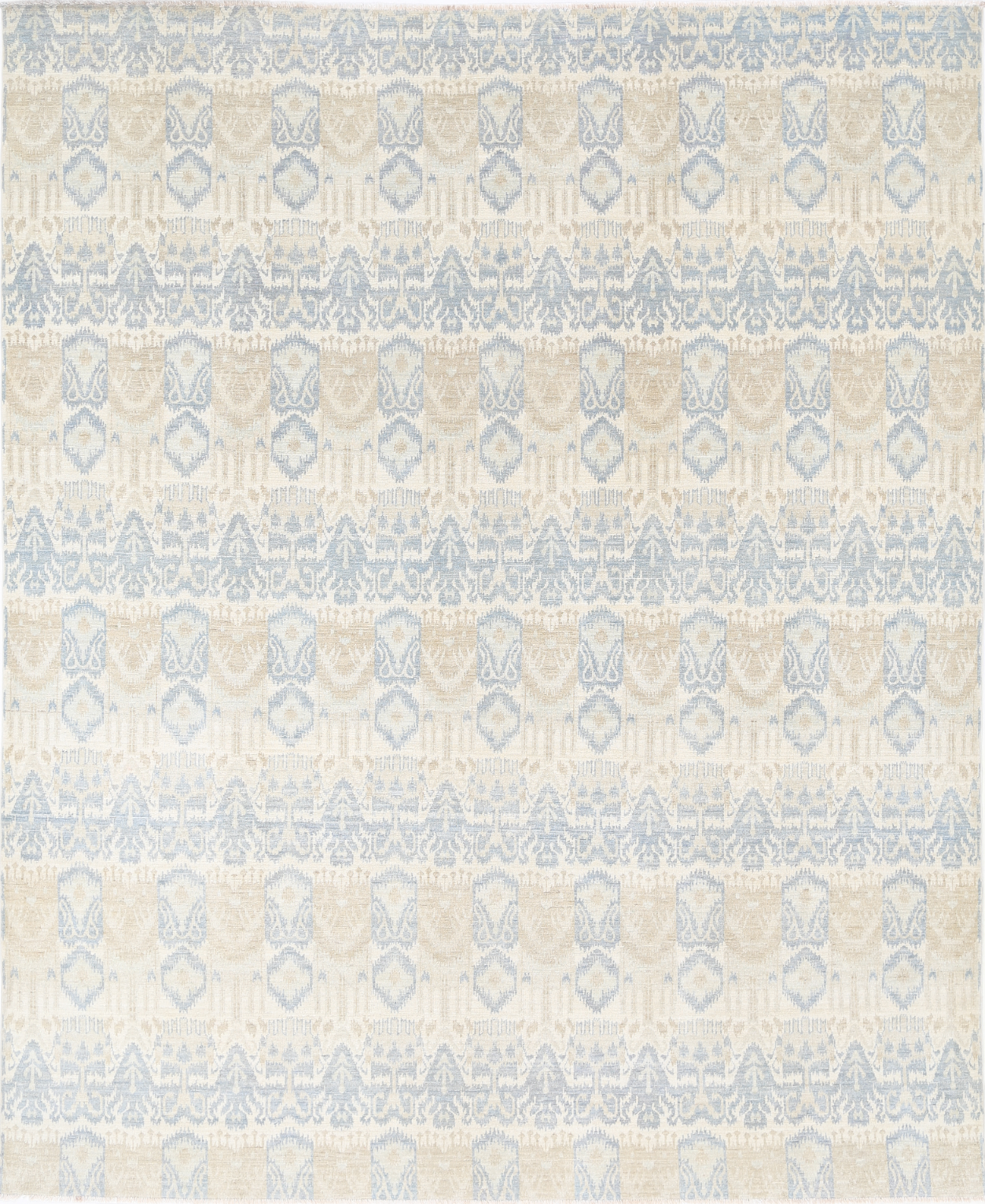 Artemix Hand Knotted Wool Rug 8' 3" X 10' 1" 8' 3" X 10' 1" (251 X 307) / Grey / Wool