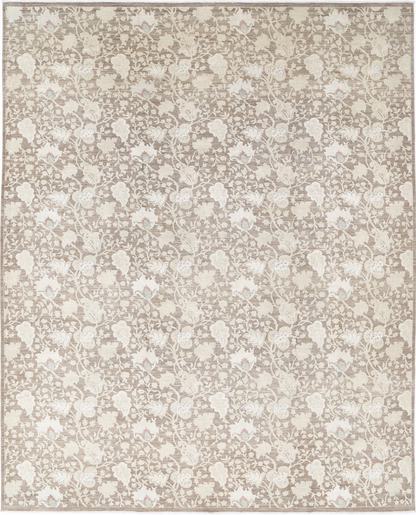 Artemix Hand Knotted Wool Rug 10' 0" X 12' 7" 10' 0" X 12' 7" (305 X 384) / Brown / Wool