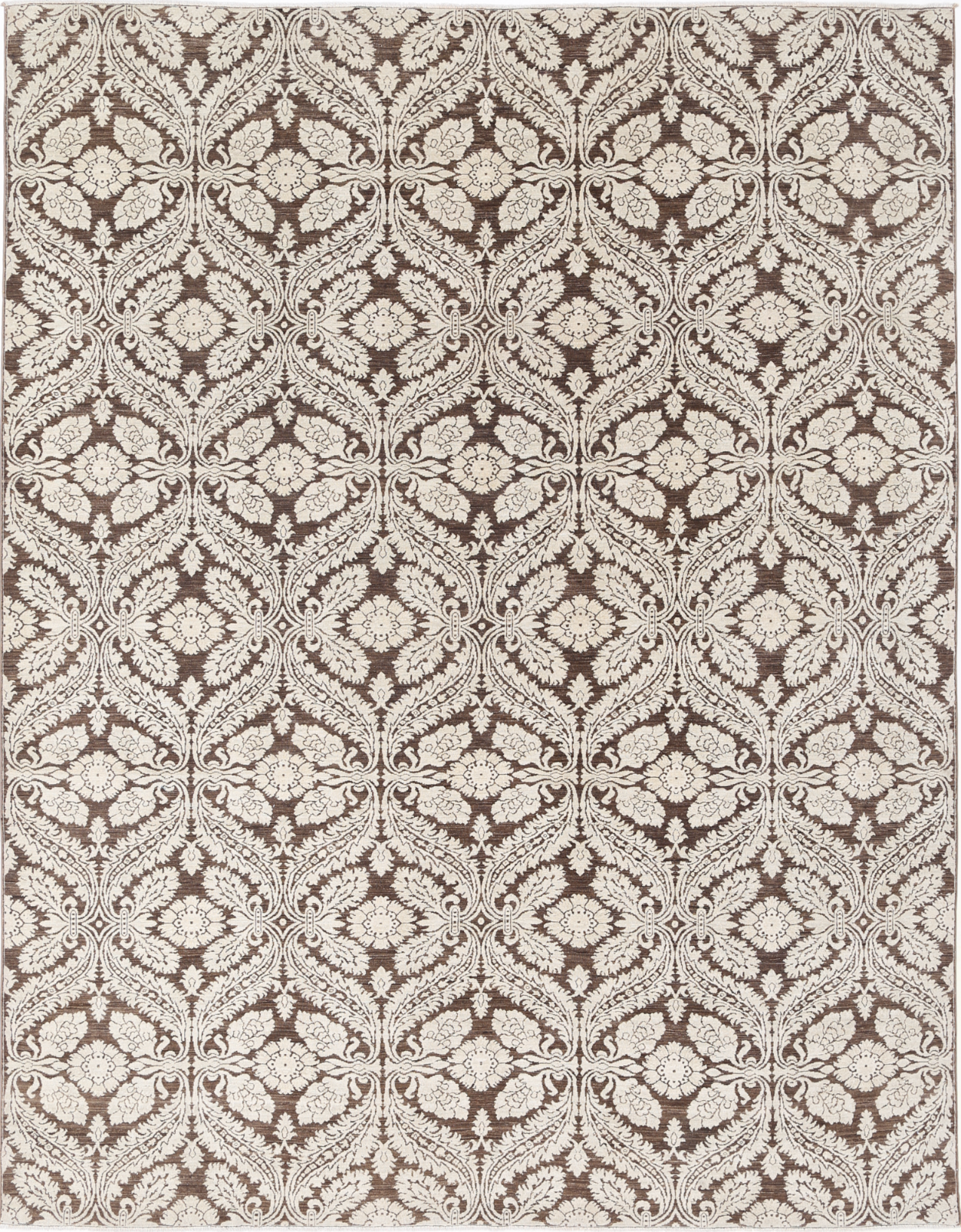 Artemix Hand Knotted Wool Rug 8' 6" X 11' 0" 8' 6" X 11' 0" (259 X 335) / Brown / Wool