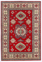 Kazak Hand Knotted Wool Rug 6' 0" x 8' 10" 6' 0" X 8' 10" (183 X 269) / Red / Wool