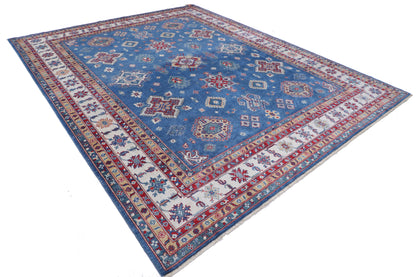 Kazak Hand Crafted Woolen Rug 9'3" X 11'8"