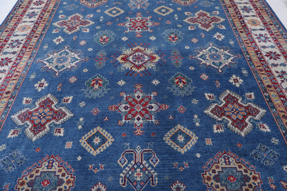 Kazak Hand Crafted Woolen Rug 9'3" X 11'8"