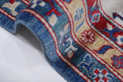 Kazak Hand Crafted Woolen Rug 9'3" X 11'8"