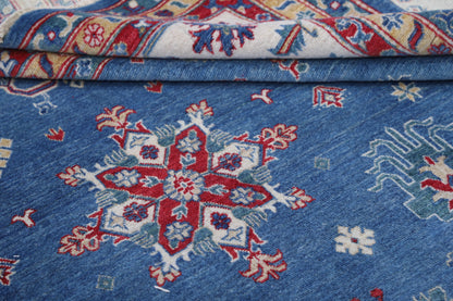 Kazak Hand Crafted Woolen Rug 9'3" X 11'8"